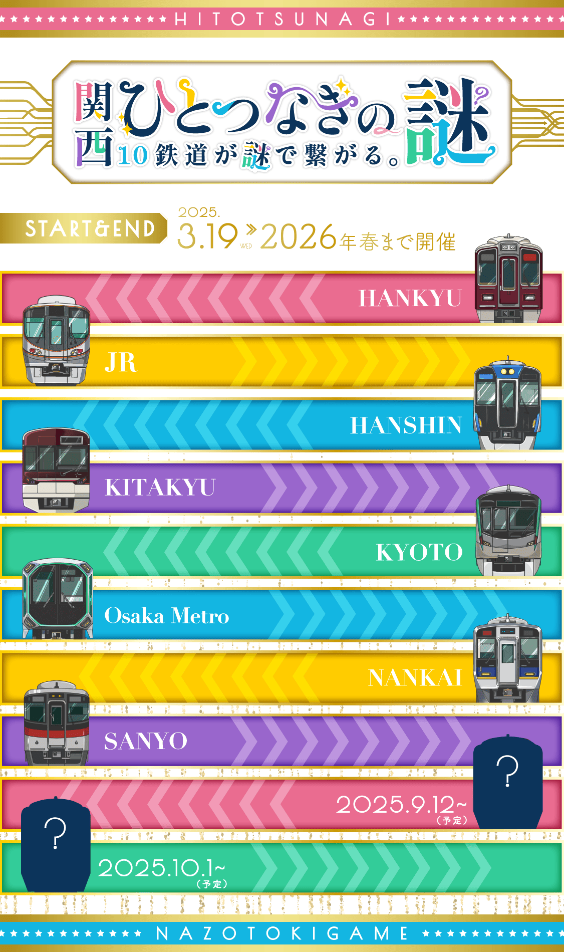 関西ひとつなぎの謎2025』公式サイト